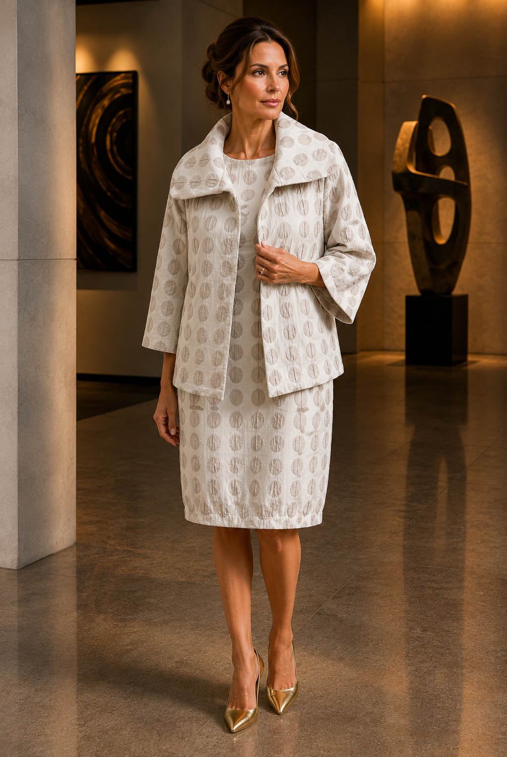 Kozan Simona Dress-SP-1059-DOTTO, view 4