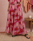 Alembika Ozai N Ku Aurela Wide Trouser, Geo Pink-860624