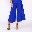 IC Collection Floral Detail Wide-Leg Pants 7813P