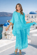 IC Collection Mesh Hem Tunic-7798T