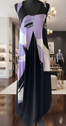 Sun Kim Elaine Color Block Dress-SK350P