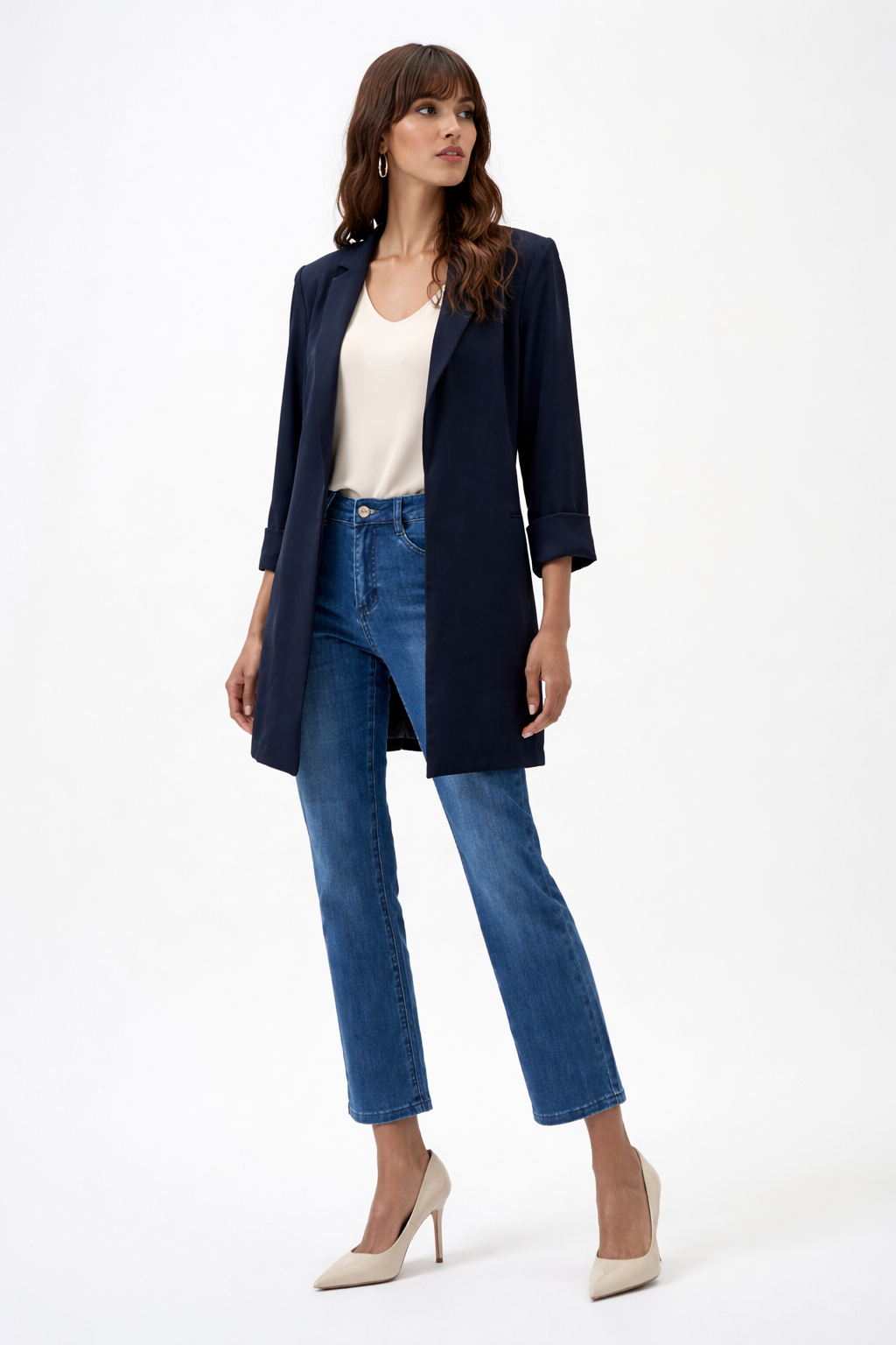 Joseph Ribkoff Margot | Classic Straight Leg Stretch Jeans-252926