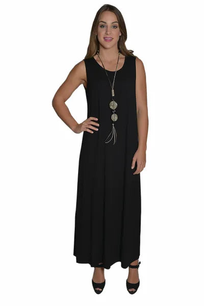 Gardy Long Sleeveless Dress-689