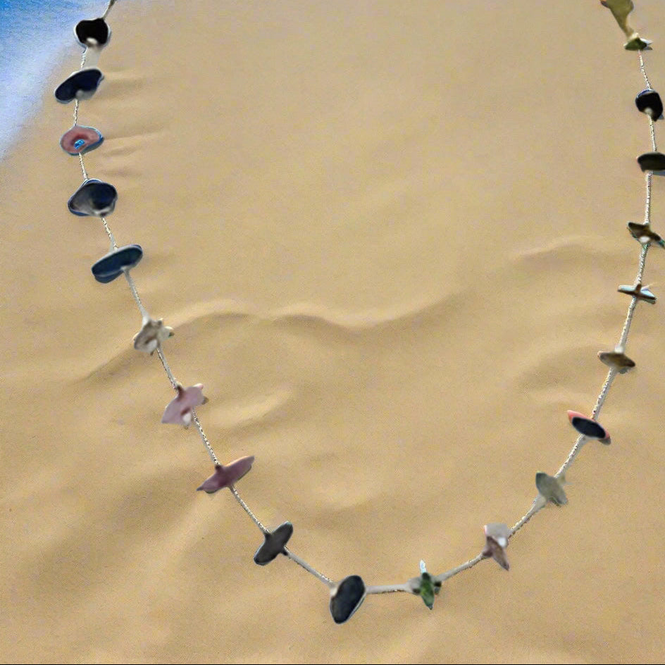 LPL Fall Chip Short Necklace