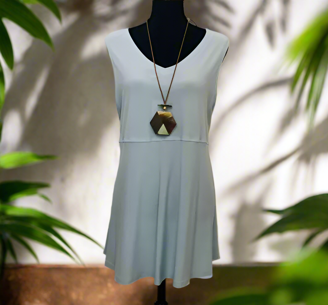 BY J.J Sleeveless Reversible Round or V Neck Tank-JJ-IT108