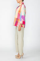 IC Collection Abstract Button-Front Jacket-C1039JB