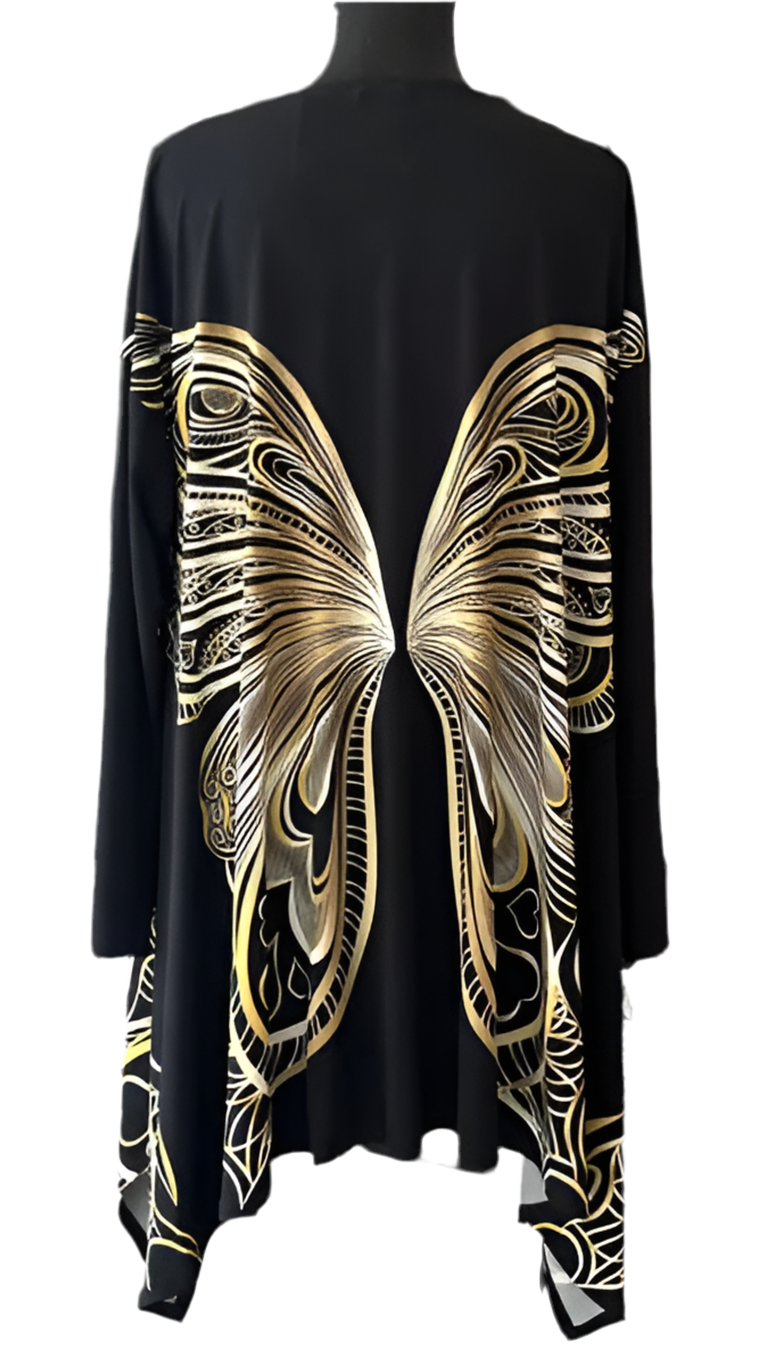 Eva Varro Wings Print Pullover-T12550NC-BETTY