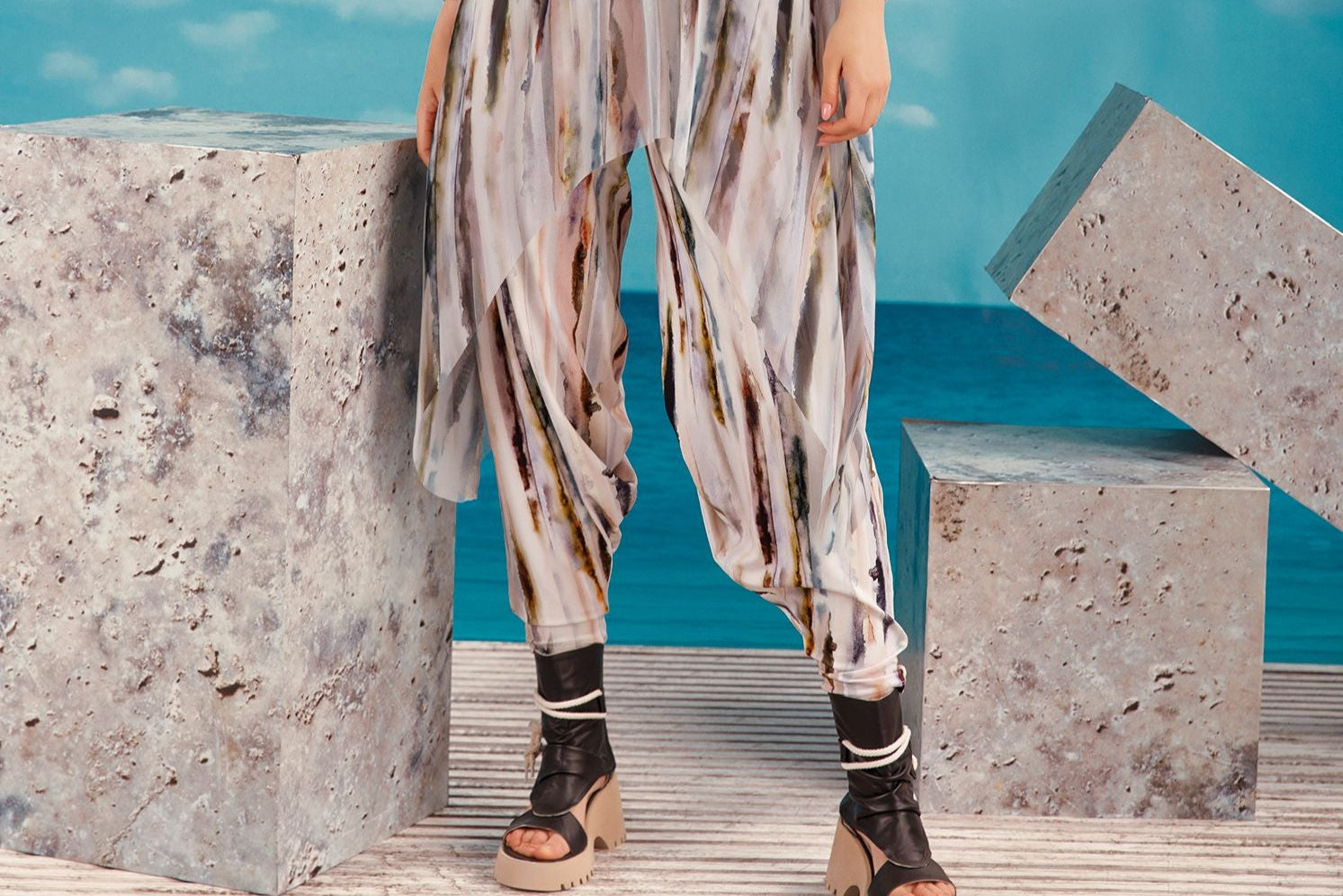 Kozan Jamil Pant TS-3653-MARBLE