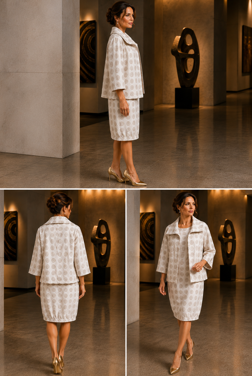 Kozan Simona Dress-SP-1059-DOTTO, view 6