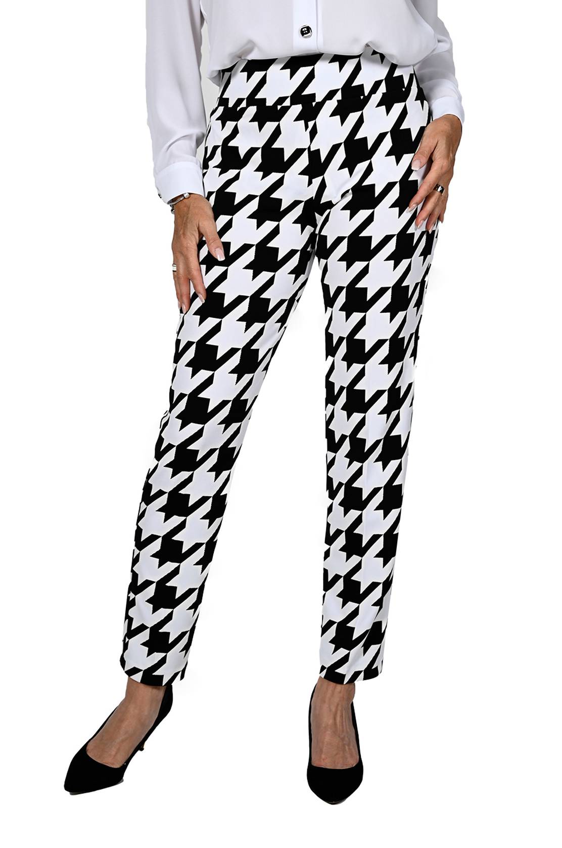 Frank Lyman Hounds Tooth Knit Pant-236396