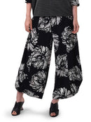 Alembika Brush Flower Print Pant-SP320B