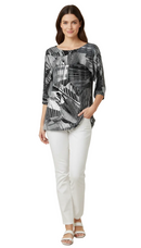 By JJ Fun Printed Tunic-IT-202P