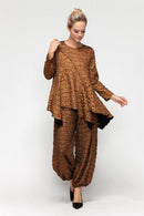 IC Collection Textured Asymmetrical Top-7235T