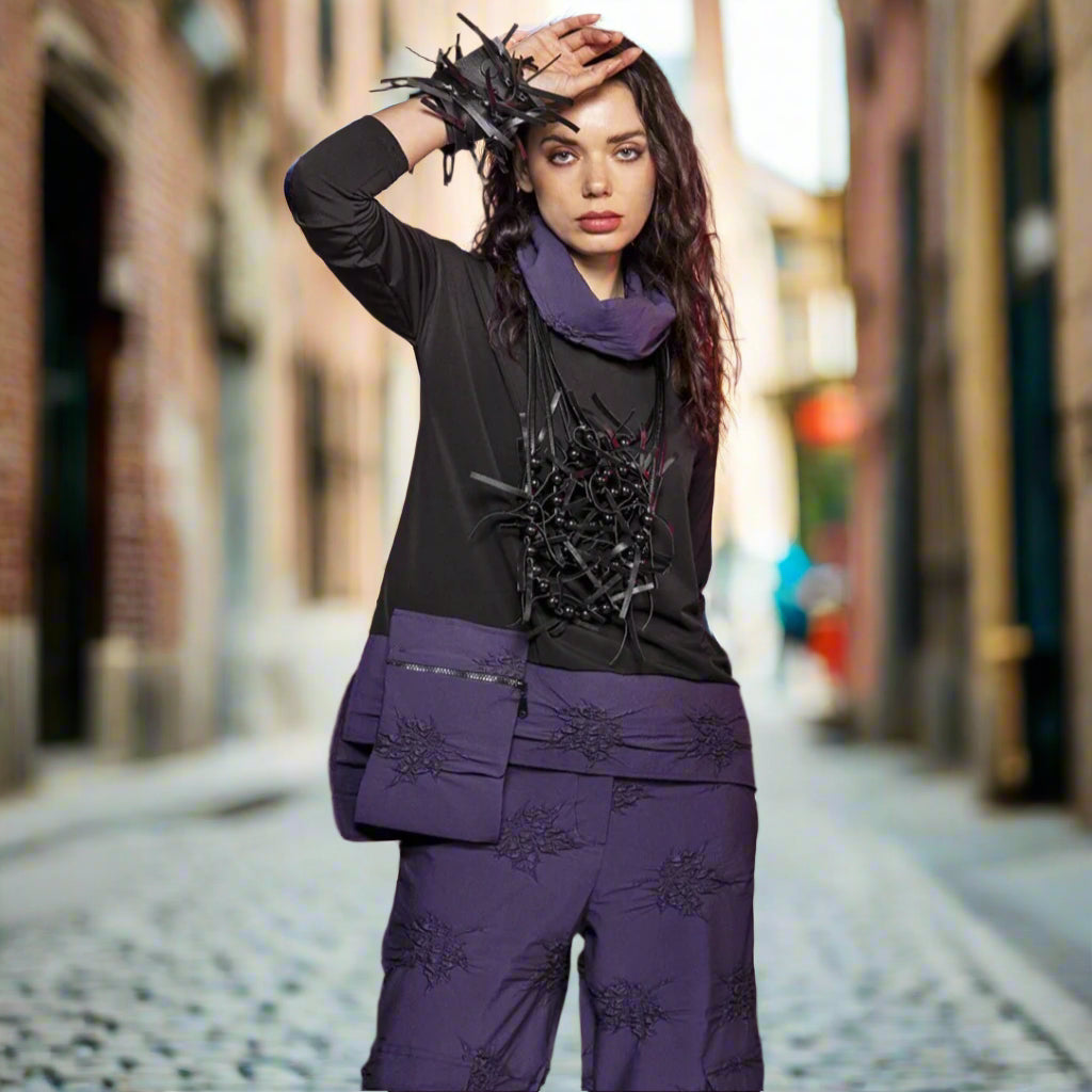 Kozan Plum Leaf Avril Tunic-IL-4134-PLMLEAF