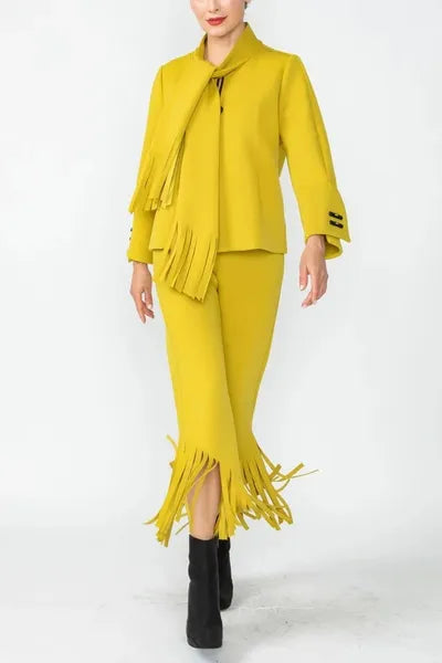 IC Collection Tassel Pant-IC-6934P