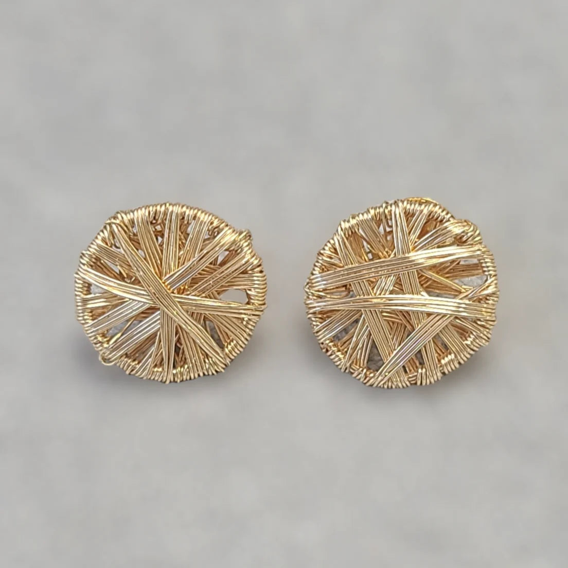 LPL Small Life Freshwater Pearls 14K Gold filled Earrings-026S