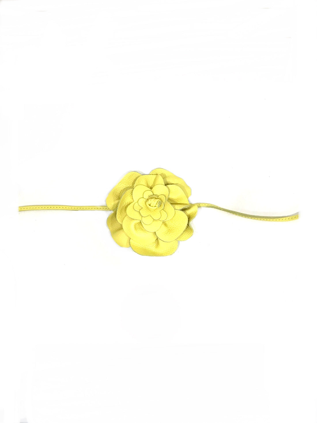 BC Genuine Leather Flower Belt Style 153