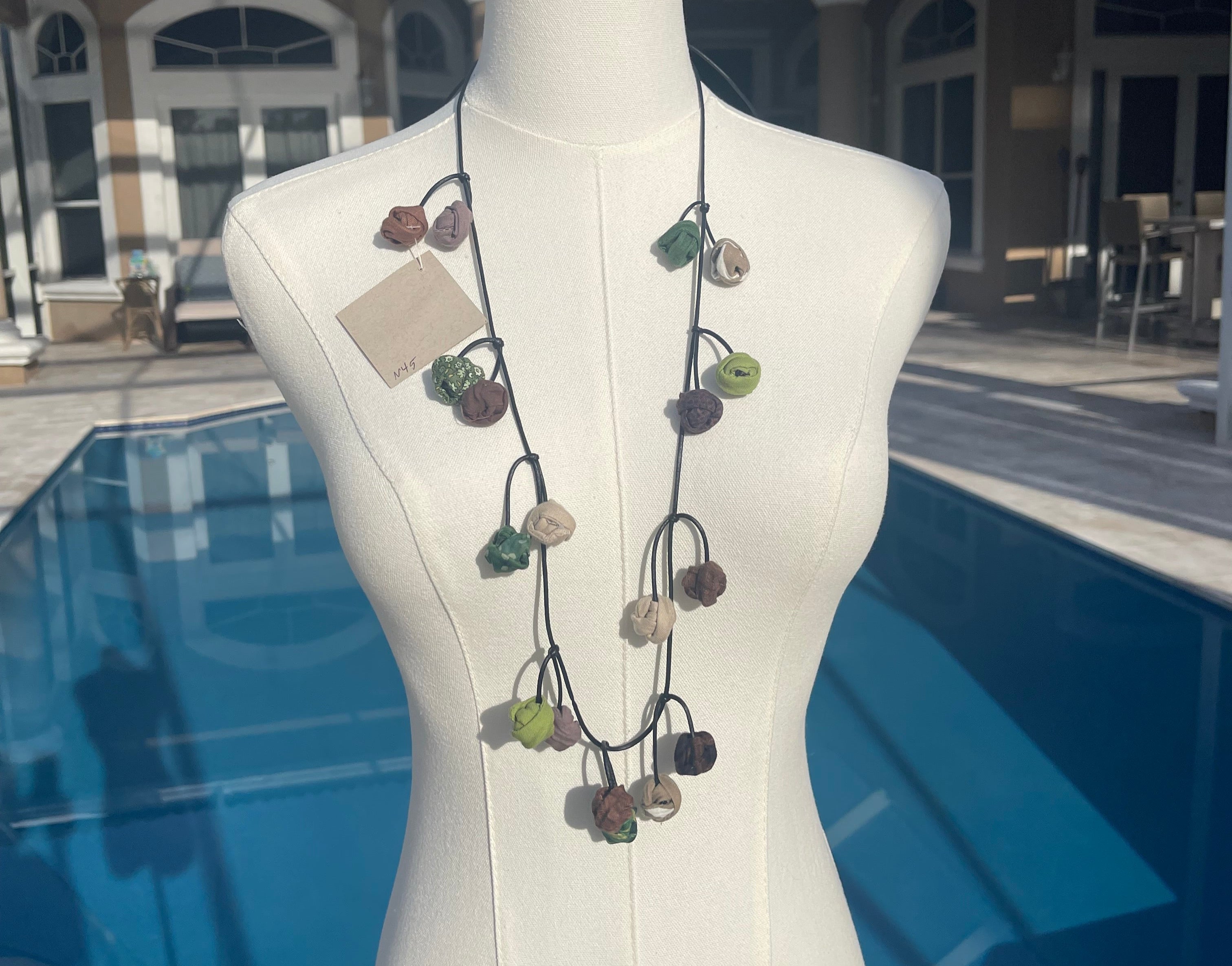 Ficklesticks Cherry Chandelier Necklace-N45