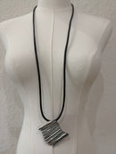 Silver Plate Necklace-T524