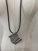 Silver Plate Necklace-T524