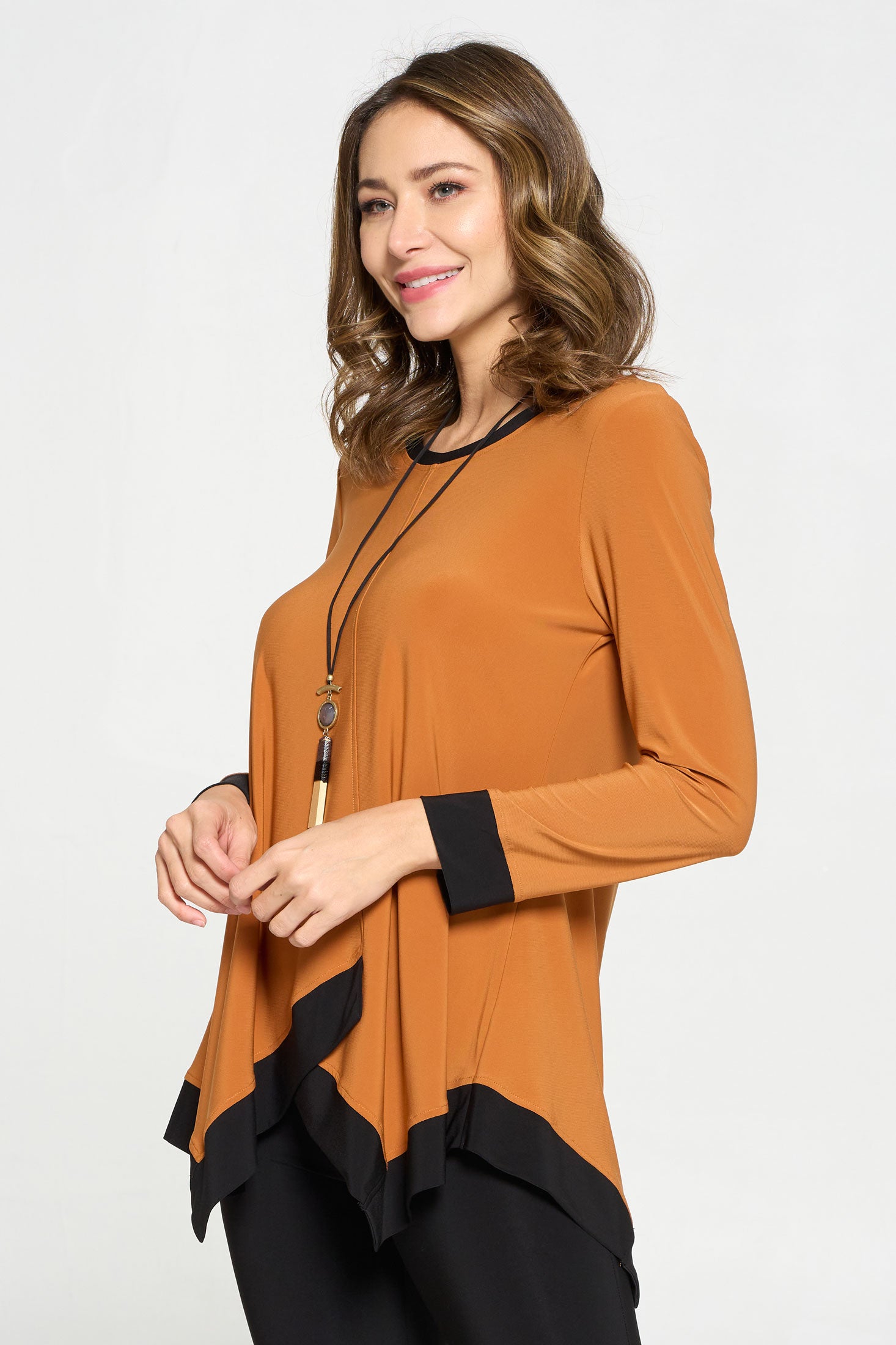 By JJ Asymmetrical Tunic-IT-256