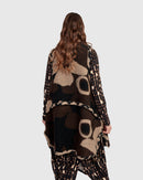 Alembika Piped Cozy Draped Vest-AJ919F