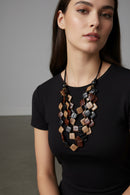 Tagua Handmade Joan Necklace-LC393-ONC