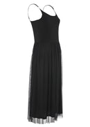 Kozan Black Tulle Sandy Dress-LI-1364-BLKTUL