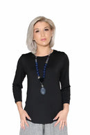 Comfy USA Basic Modal Tee Top-M111R