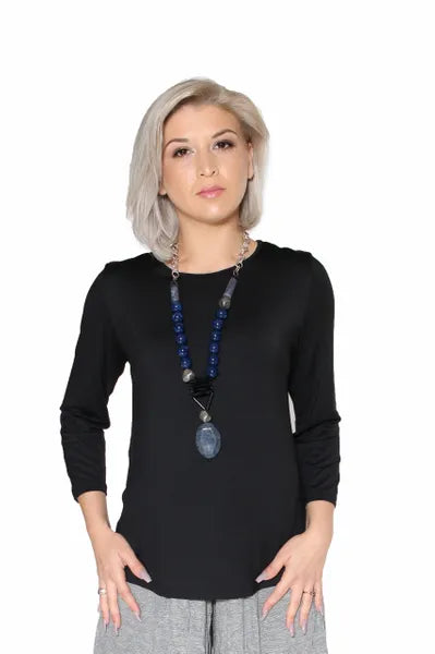 Comfy USA Basic Modal Tee Top-M111R