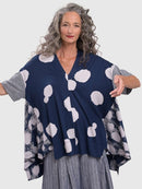 Alembika Trapeze Polka Dot Tunic-ST439N