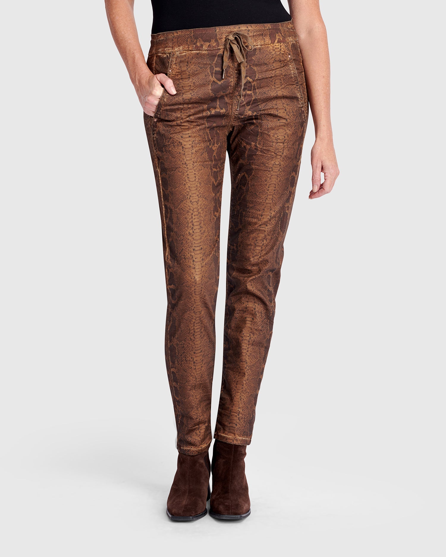 Alembika Python Iconic Stretch Jeans-AP627B