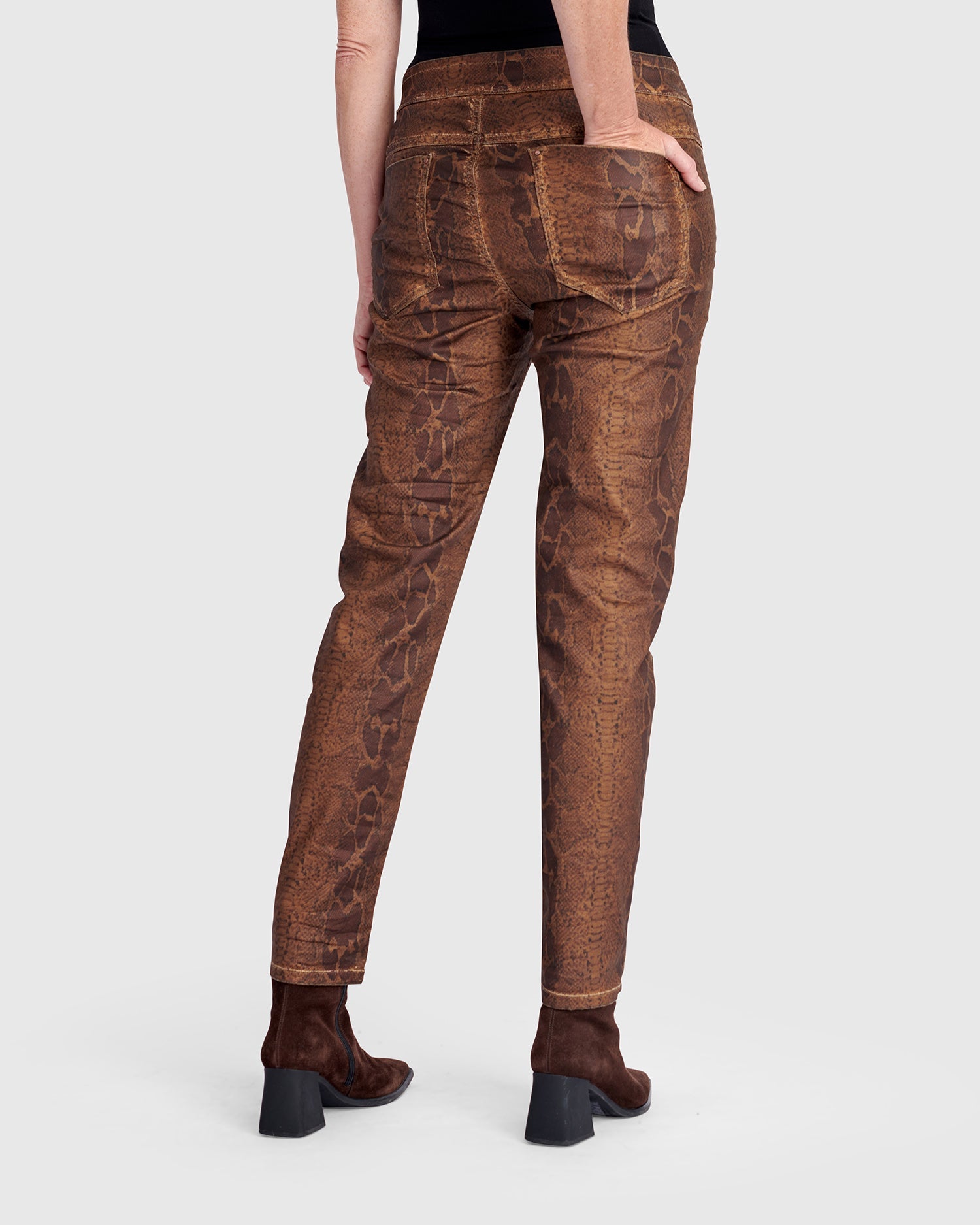 Alembika Python Iconic Stretch Jeans-AP627B