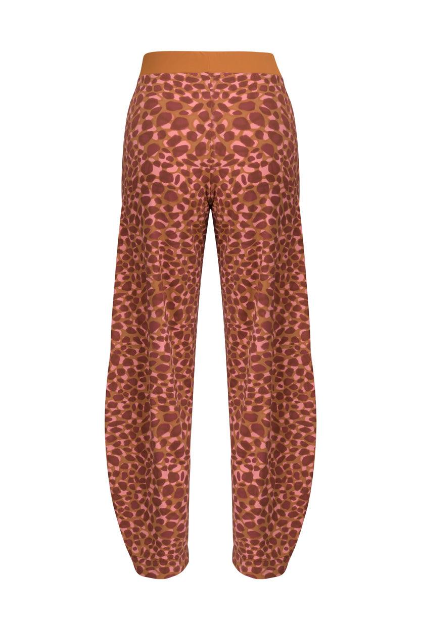 Alembika Orange Graphic Pant-SP134O