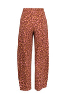 Alembika Orange Graphic Pant-SP134O
