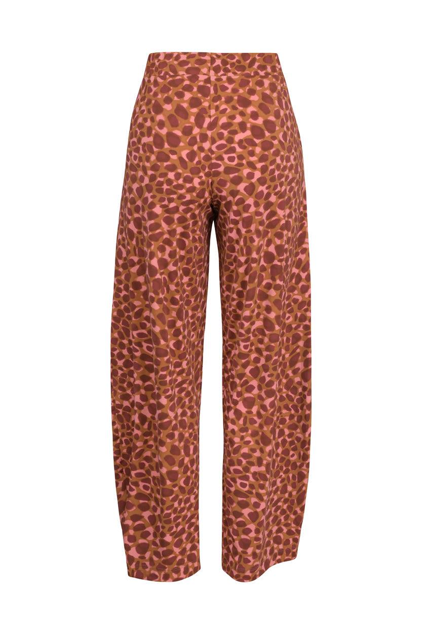 Alembika Orange Graphic Pant-SP134O