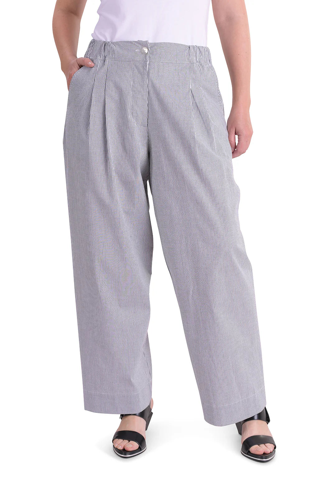 Alembika Pinstripe Pant-SP130D