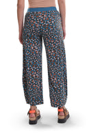 Alembika Turquoise Graphic Pant-SP134T