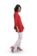 Alembika Ruffled Bottom Tunic-ST363R