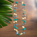 Tagua Handmade Slice Necklace-SC410-BB-TO
