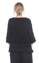 Moonlight Layered Crinkle Top-4110