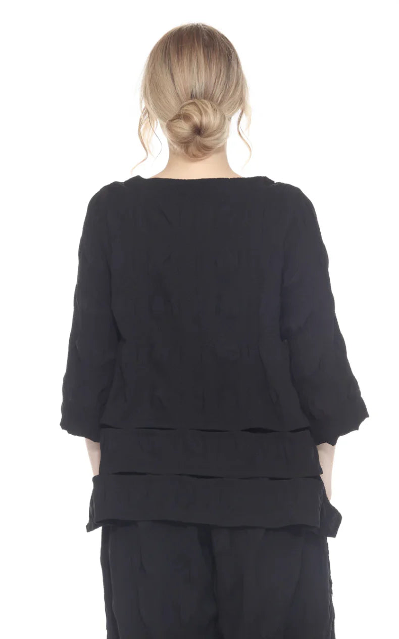 Moonlight Layered Crinkle Top-4110