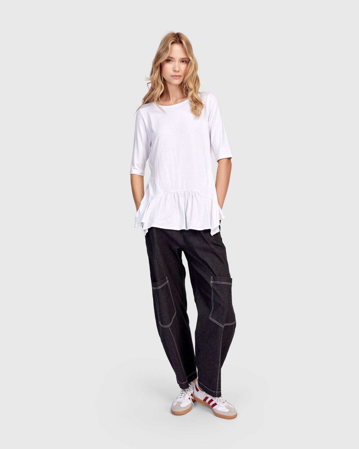 Alembika Papaya Relaxed Pants- SP610B