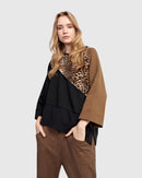 Alembika Urban Wildling Crewneck Top- UT626M