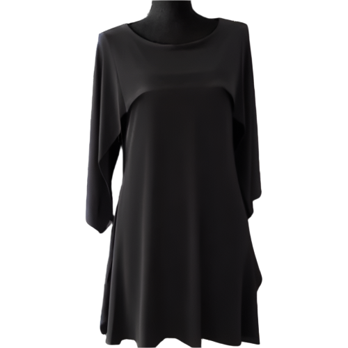 By JJ Layered Wrinkle-Free Solid Tunic-IT-202