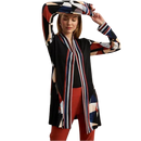 Vecceli Italy Collection Mixed Brick Pattern Jacket-MT1650