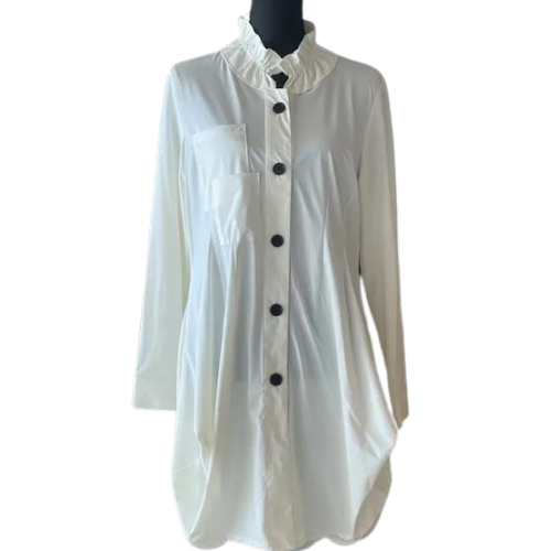 By JJ Wire Neck Stacked Pocket Jacket-PR-204