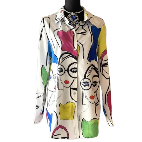 Tricotto Fancy Blouse-C104