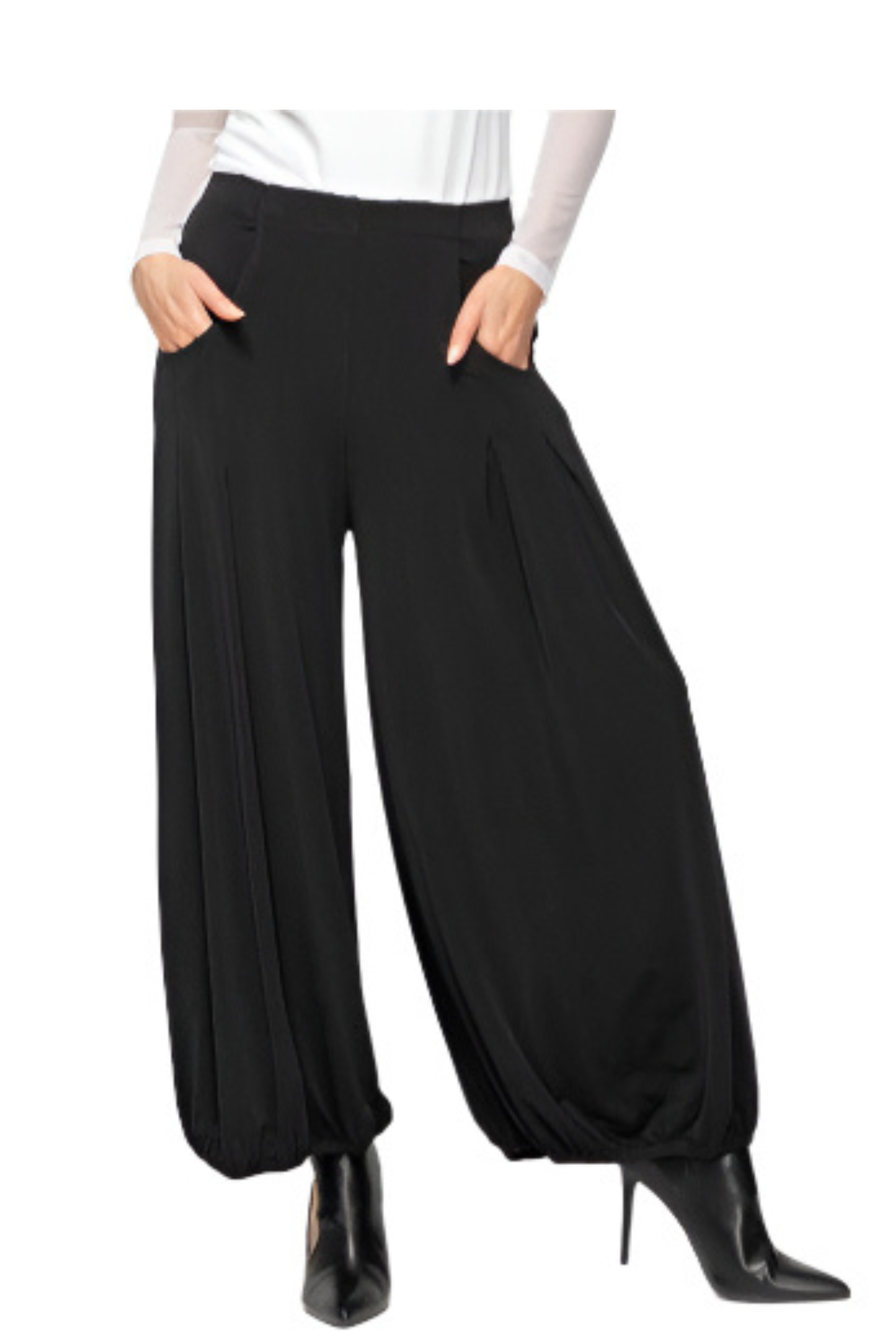 IC Collection Pleated Baggy Pants | Unique Apparel USA