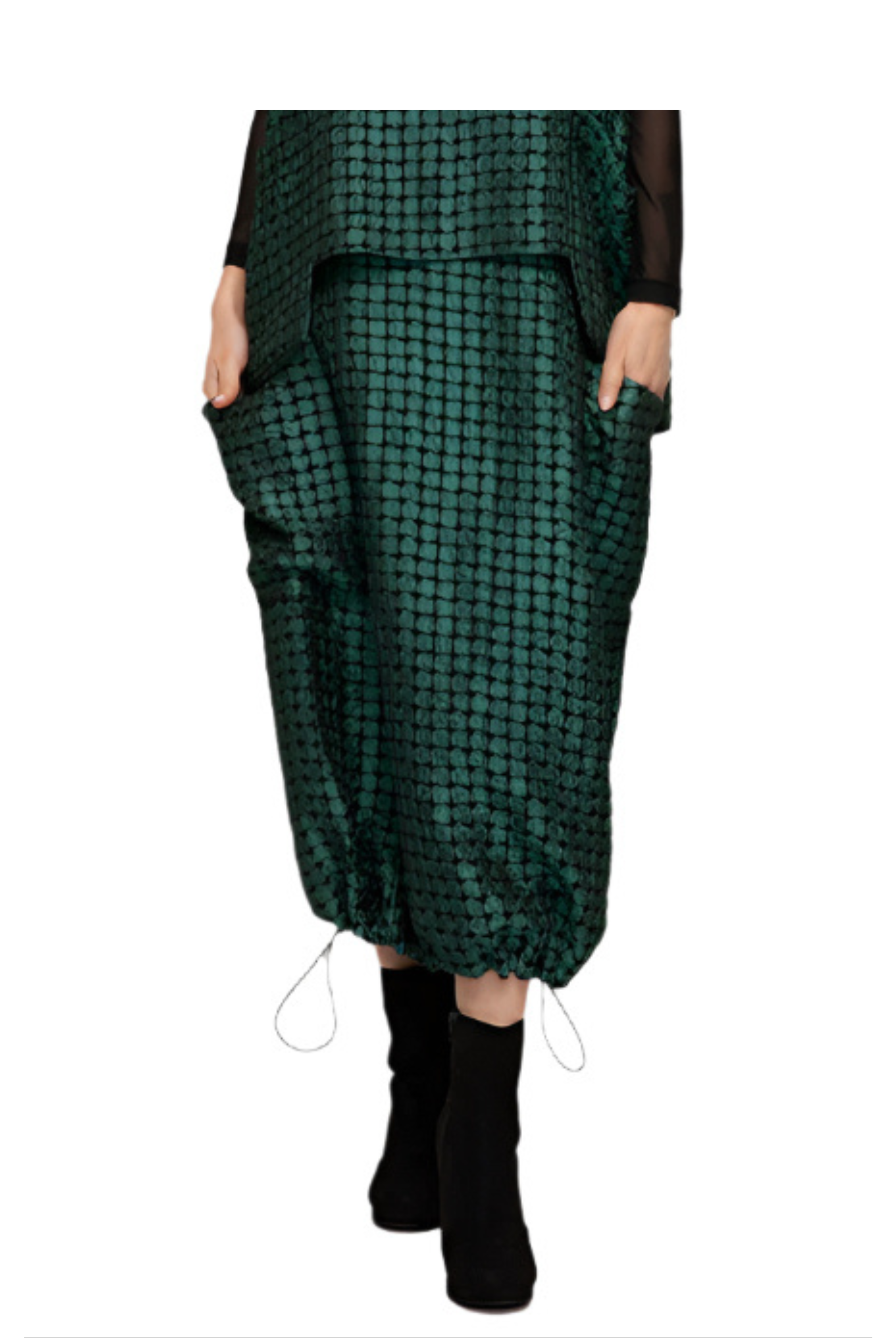 IC Collection Textured Bubble Skirt | Unique Apparel USA